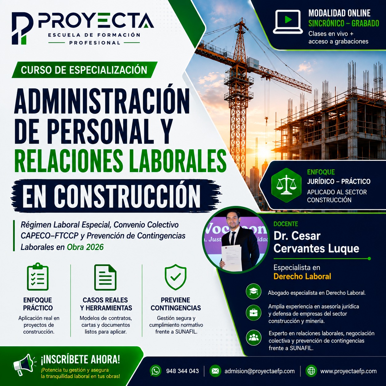 ADMINISTRACIÓN DE PERSONAL Y RELACIONES LABORALES EN CONSTRUCCIÓN